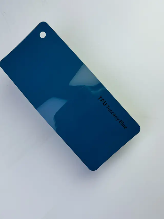 Tuscany Blue PureShield colour PPF swatch