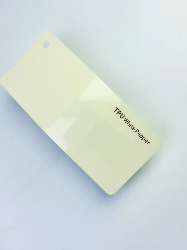 White Pepper PureShield colour PPF swatch