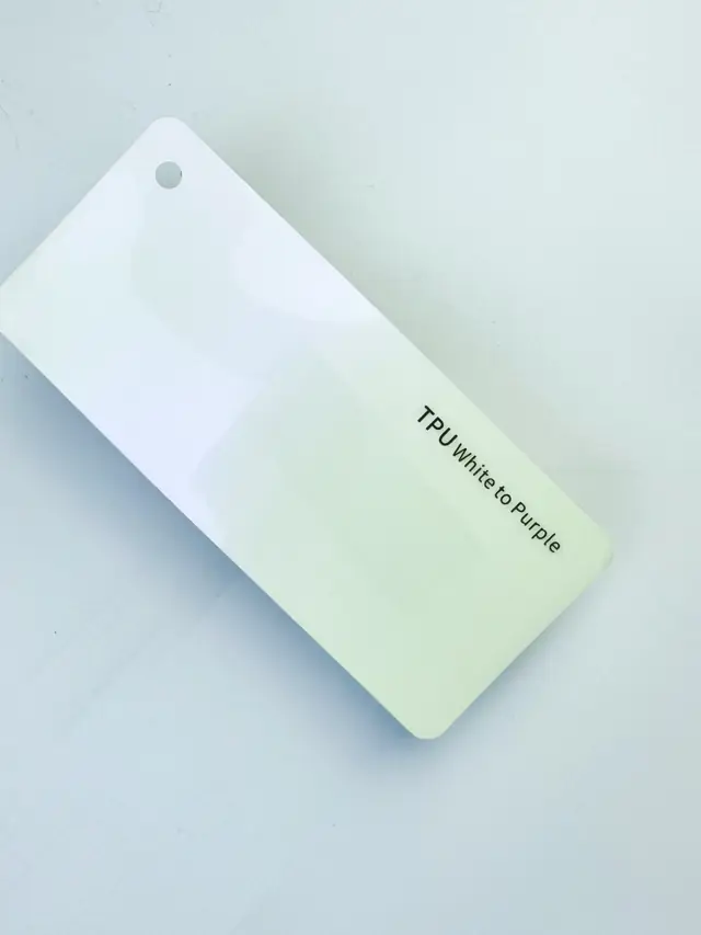 White to Purple PureShield colour PPF swatch
